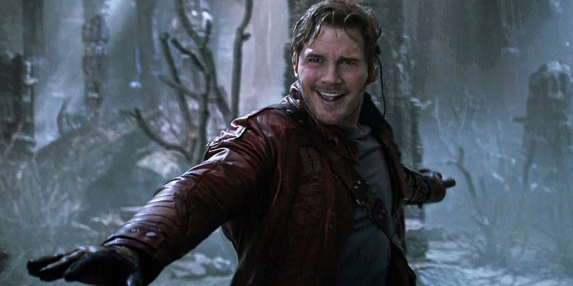 Peter Quill dança em Guardiões da Galáxia