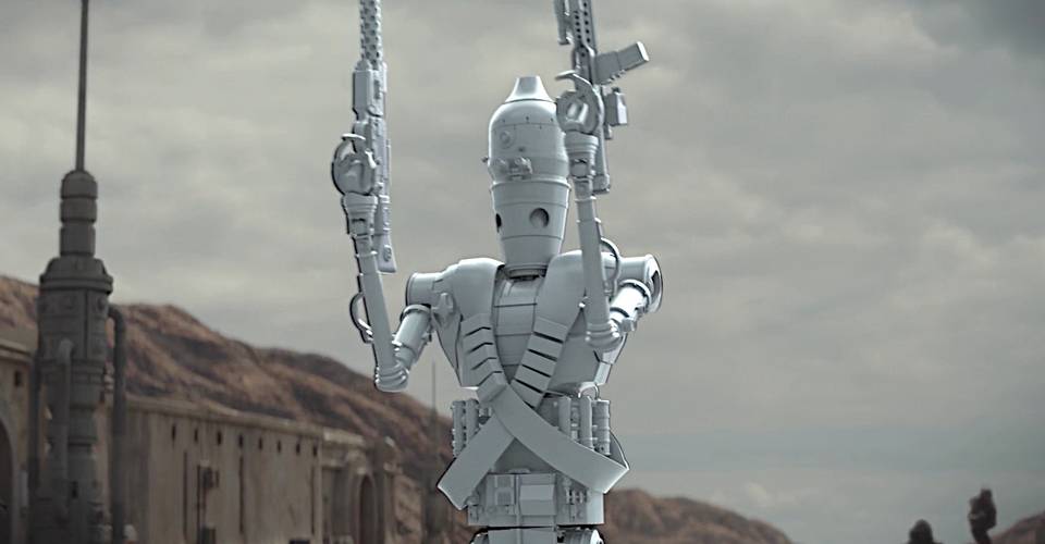 The Mandalorian How Baby Yoda S Nanny Droid Ig 11 Was Brought To Life