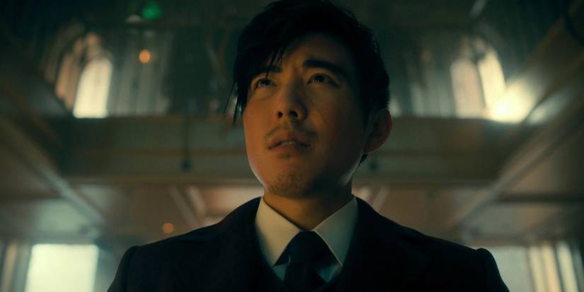 Justin H Min as Ben Hargreeves The Sparrow Academy Number One The Umbrella Academy