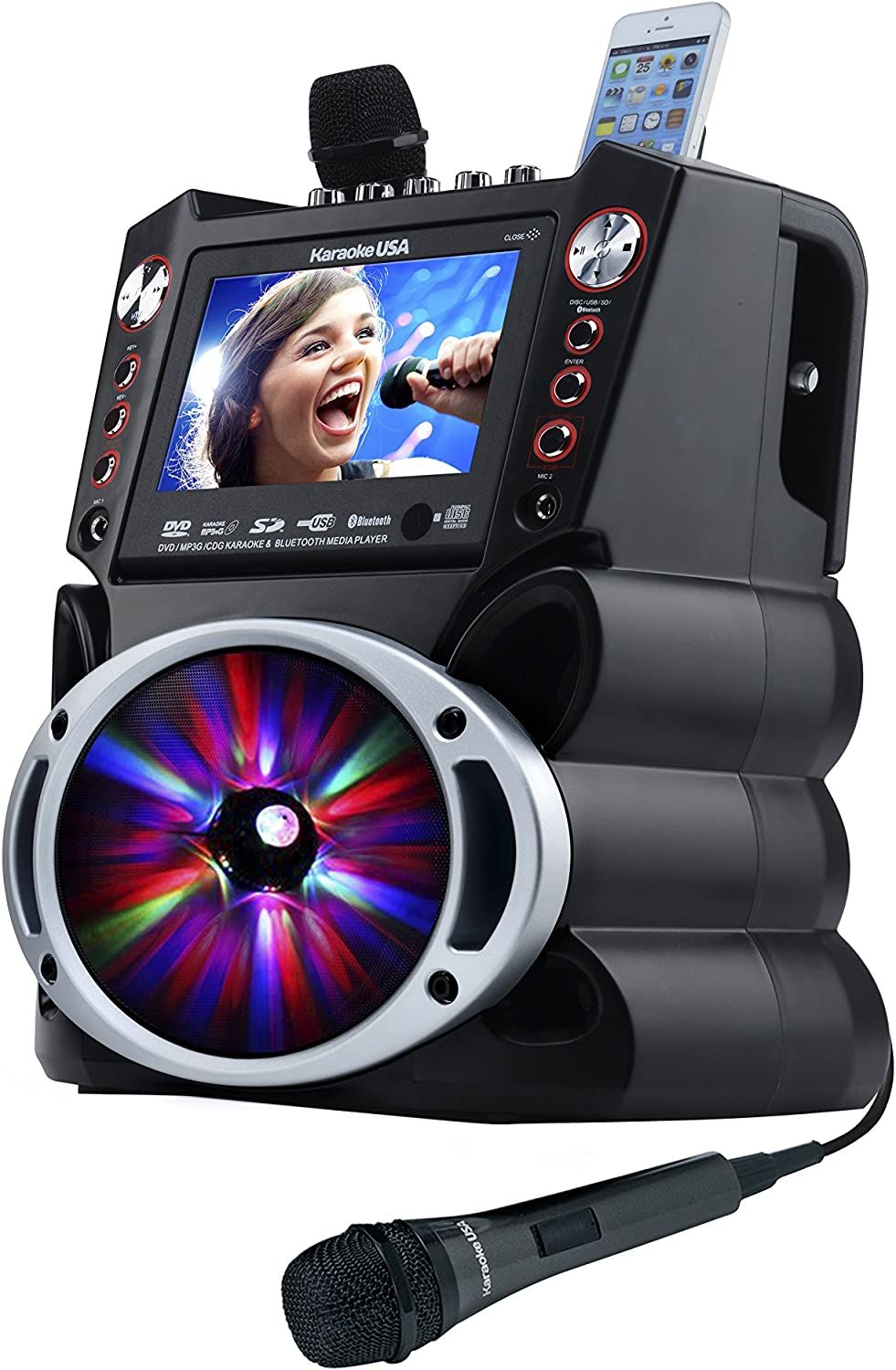 Karaoke USA GF845 Complete Karaoke System a