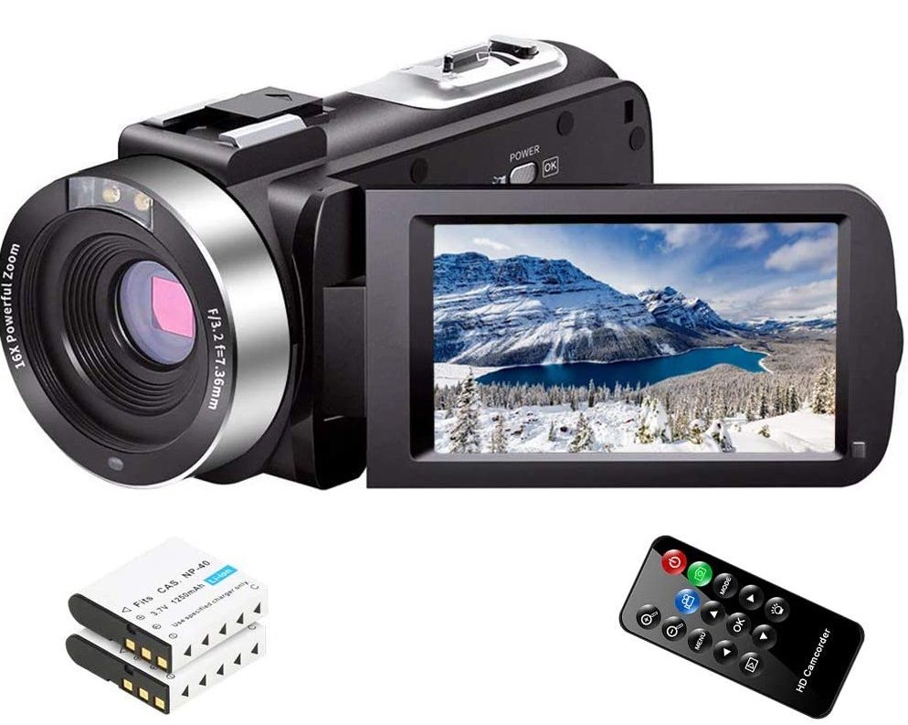 LINNSE Video Camera Camcorder a
