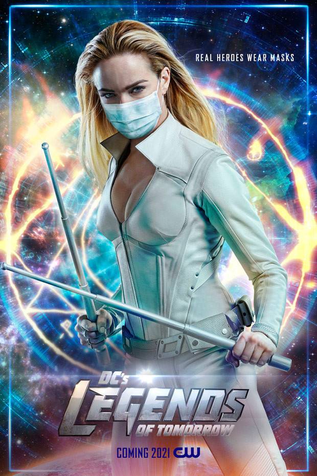 Flash & More Arrowverse Heroes Wear Face Masks In New Posters