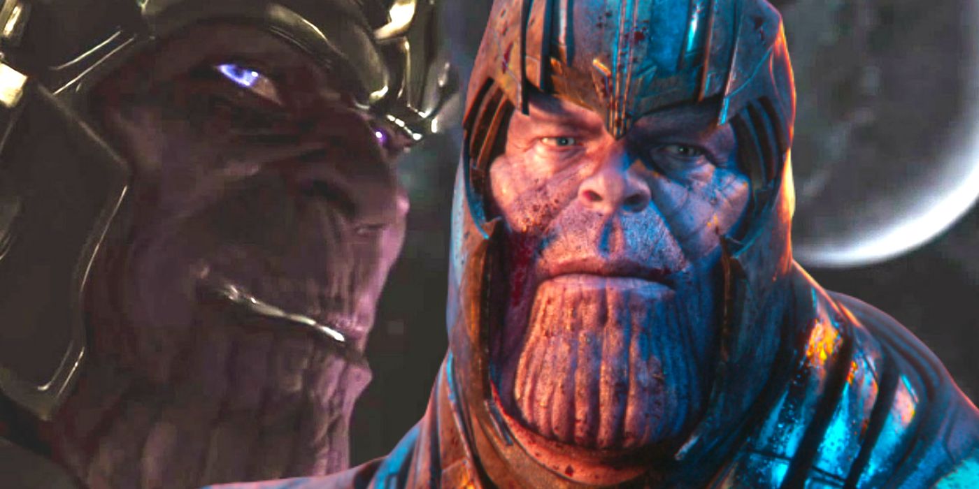 MCU Avengers Endgame Thanos
