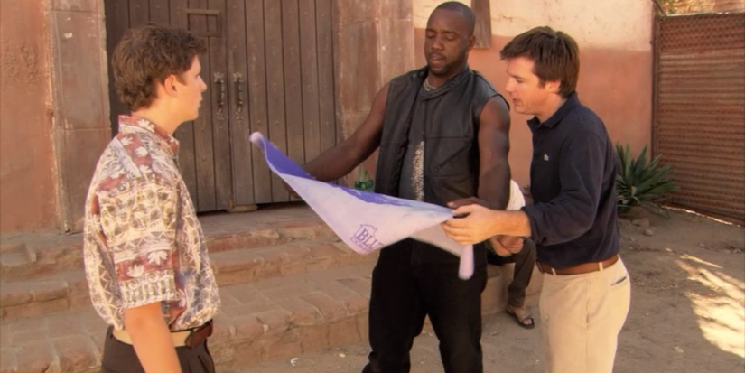 blueprints in Arrested Development