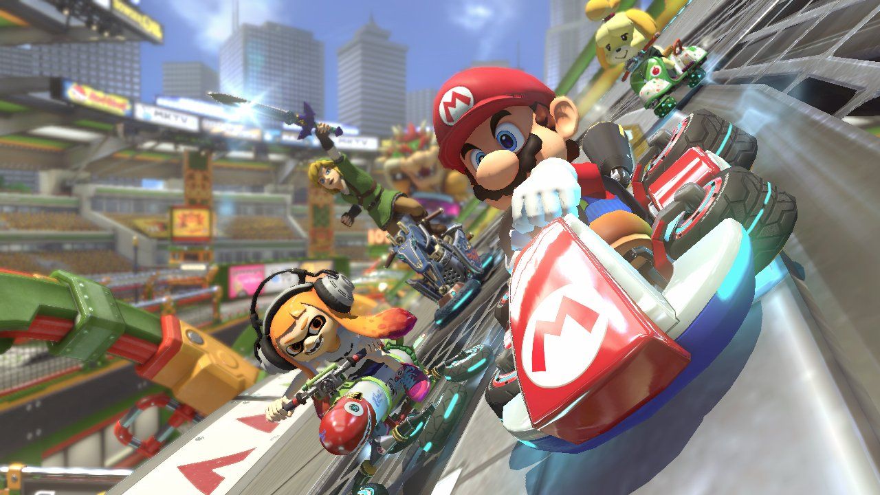 Mario Kart 8 Deluxe Mario Inkling