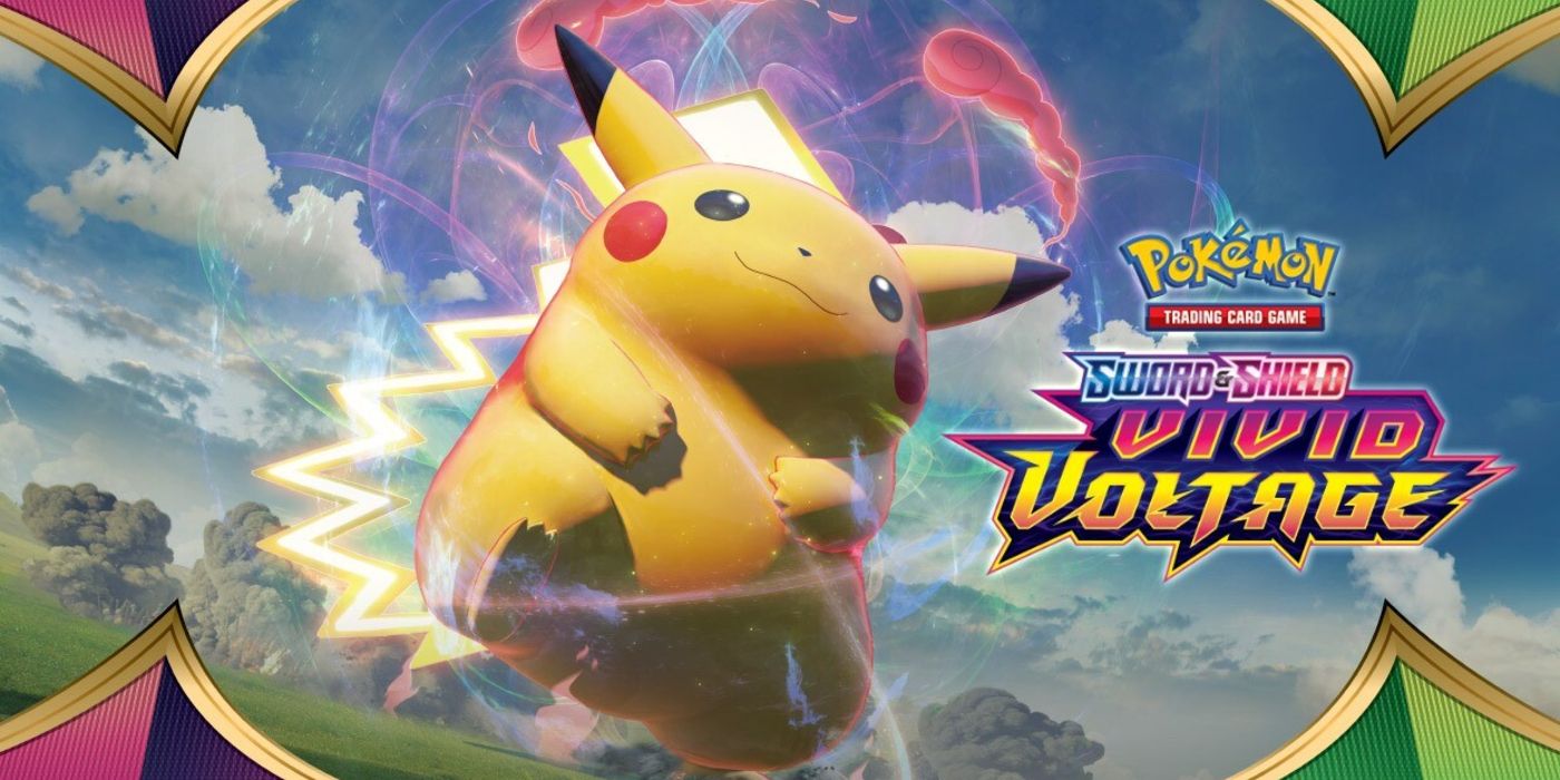 Anúncio Pokémon TCG Vivid Voltage