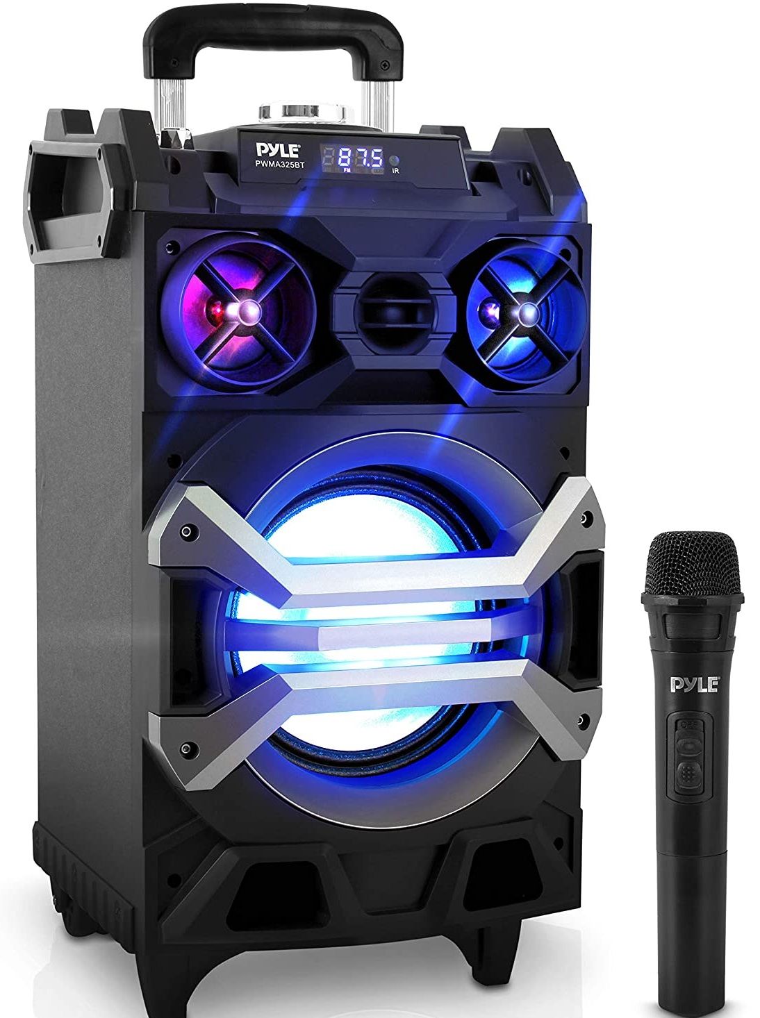 Pyle 500 Watt Outdoor Portable BT Connectivity Karaoke Speaker System a