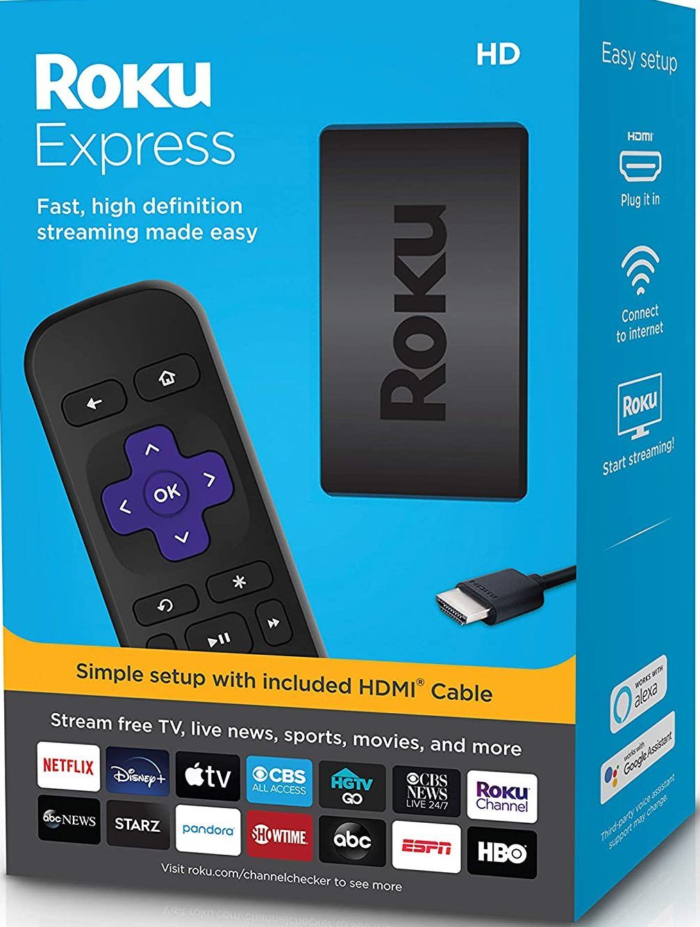 Roku Express IPTV Box B07WVFCVJN -1