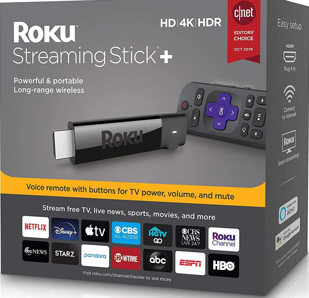 Roku Streaming Stick+ IPTV Box B075XLWML4 -1