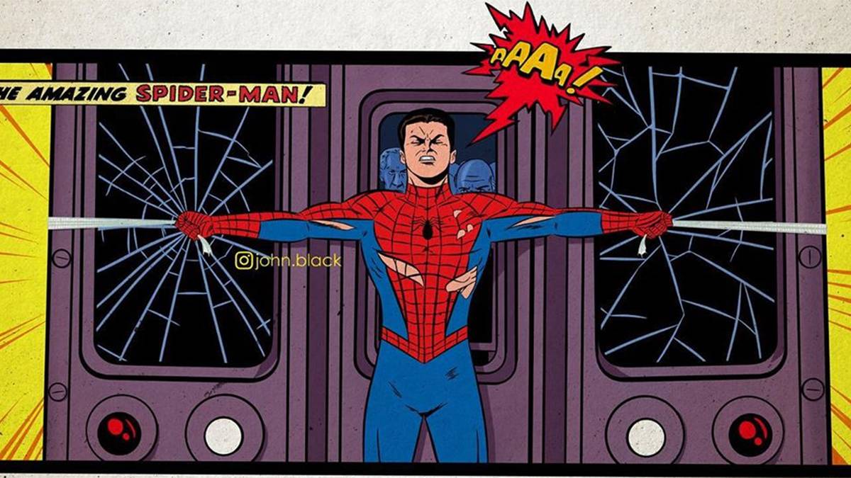 Spiderman Iconic Panels