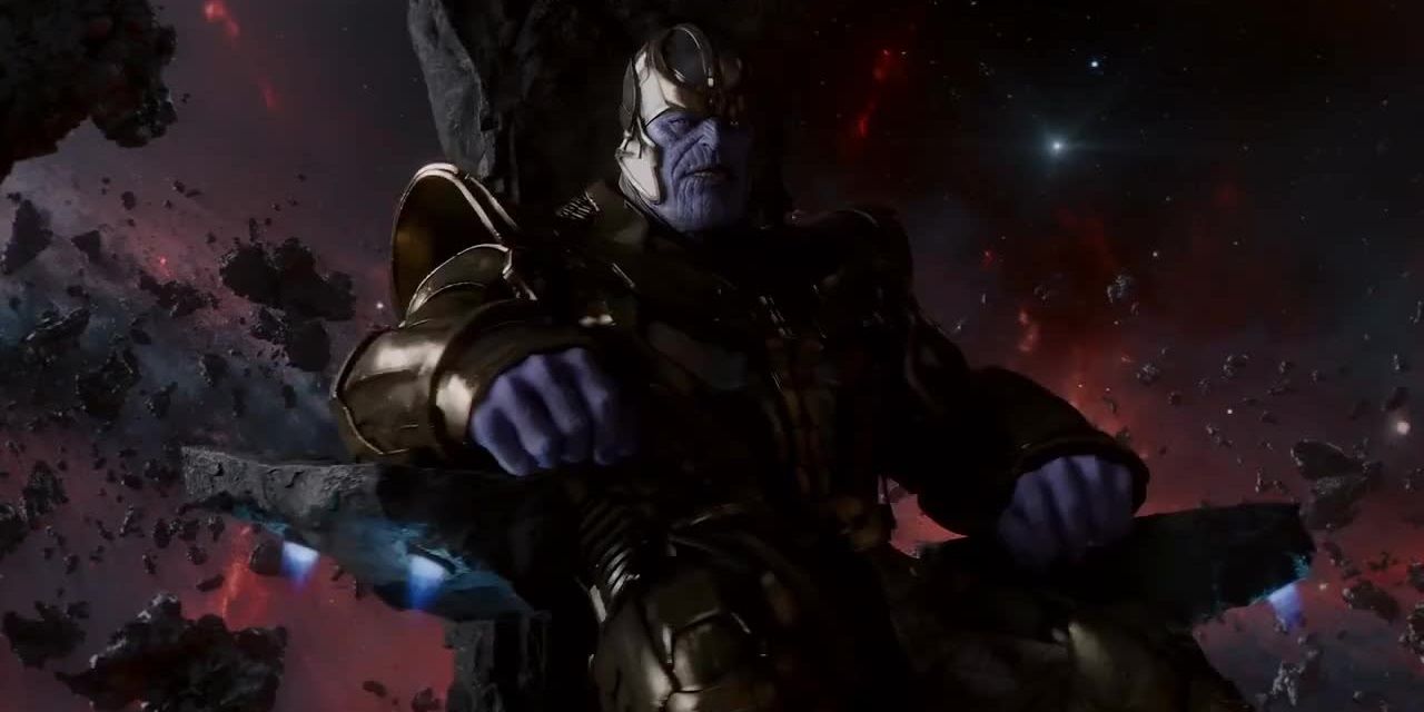 Thanos in Guardians of the