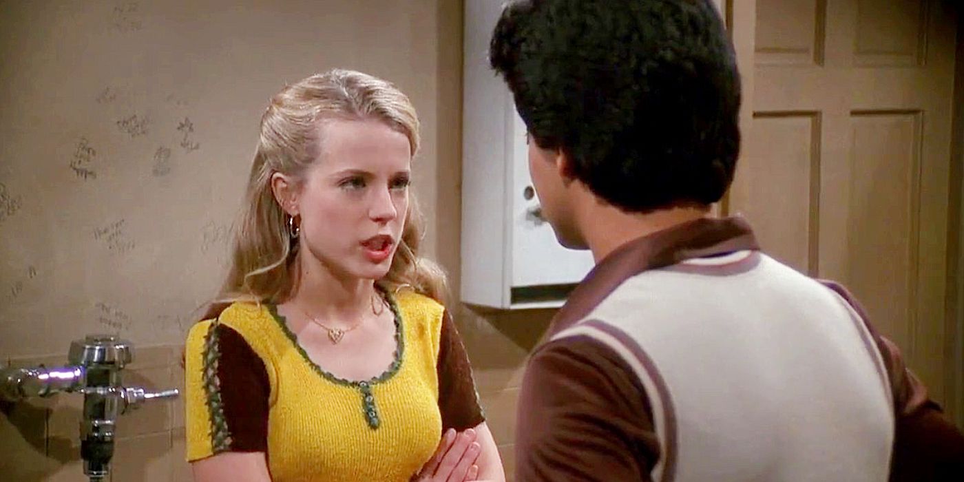 Caroline Looks Angrily at Fez in That '70s Show