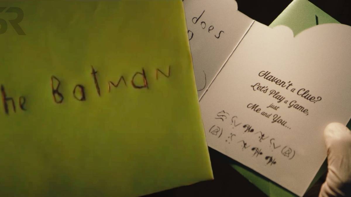 Too Many Questions Riddler The Batman: Here's The Solution To The Riddler's Trailer Riddle