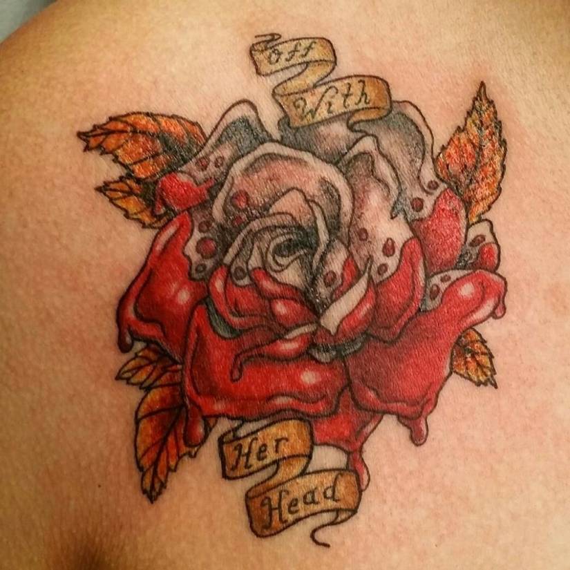Queen of Hearts Tattoo: A Wonderland Classic