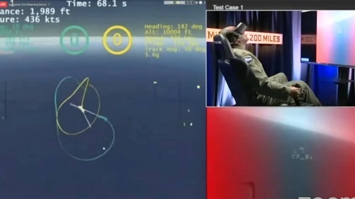 AI Beat An Air Force F-16 Fighter Pilot In An Aerial Dogfight Contest