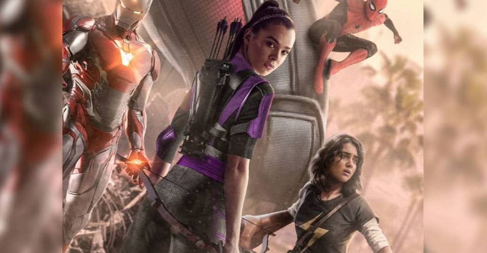 Spider-Man, Kate Bishop, & More Team Up In Young Avengers Fan Poster