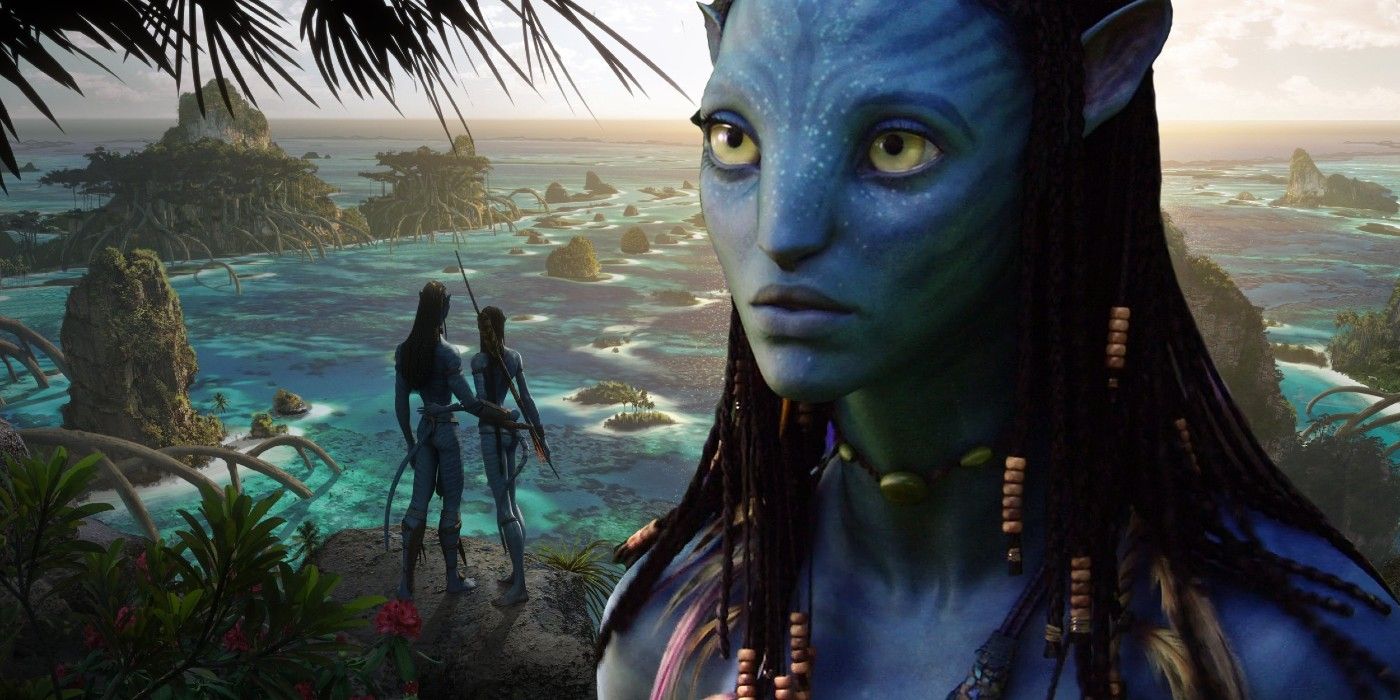 Zoe Saldana as Neytiri in Avatar