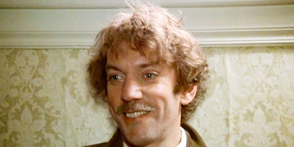 Donald Sutherland as Jennings smiling in National Lampoon's Animal House