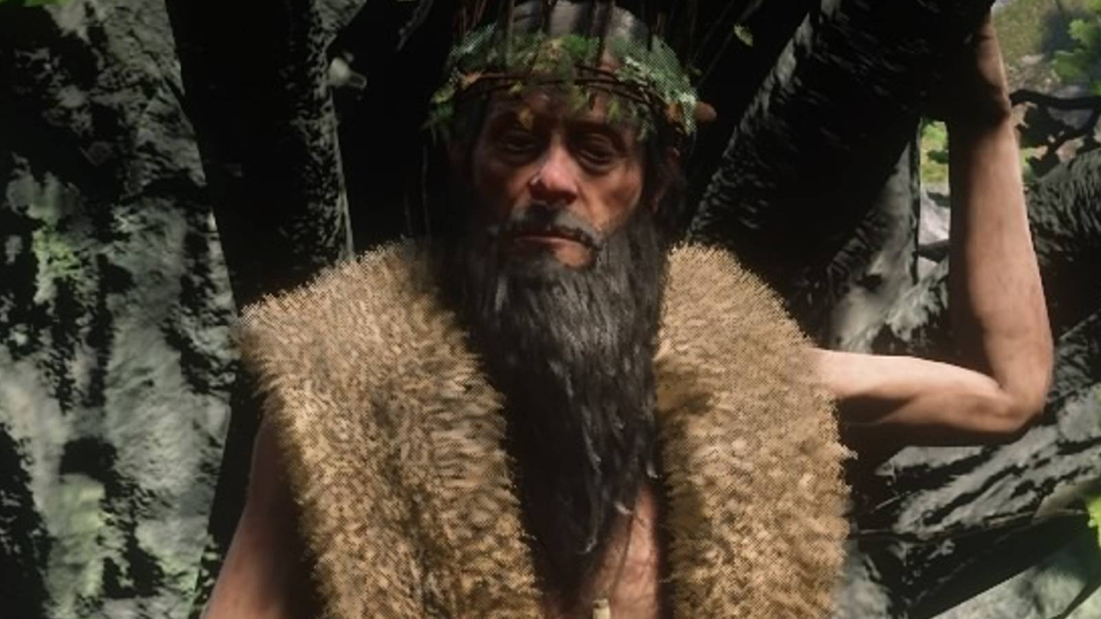 RDR2 Easter Eggs: Arthur Can Find A Hermit Living In The Trees