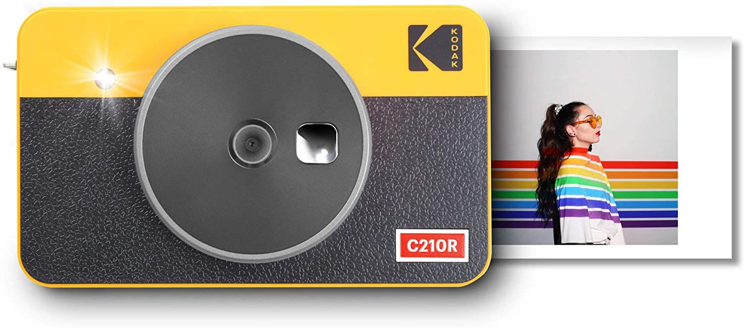 Best Instant Portable Polaroid Picture Print Camera, Mini Shot 2 Retro  C210R