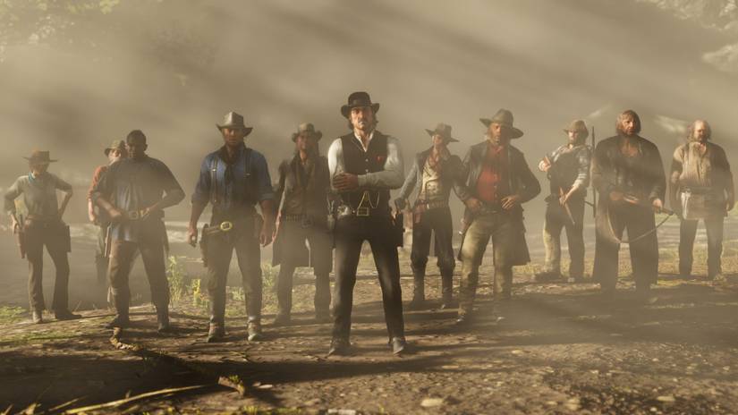 Van Der Linde gang from RDR2