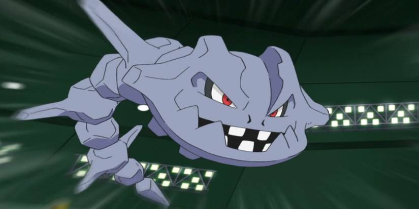 Steelix prepares for battle