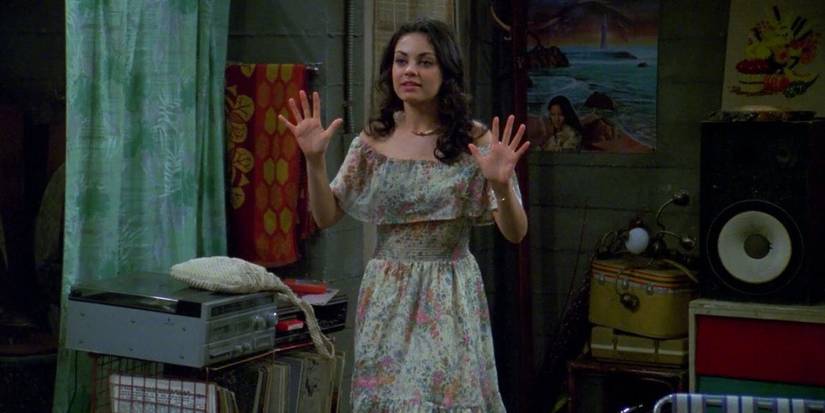 jackie that 70s show prom dress That 70s Show S05 Jackie Burkhart Pink Striped Sweater