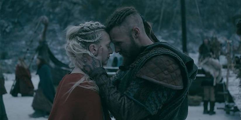 Ubbe and Torvi leave kattegat
