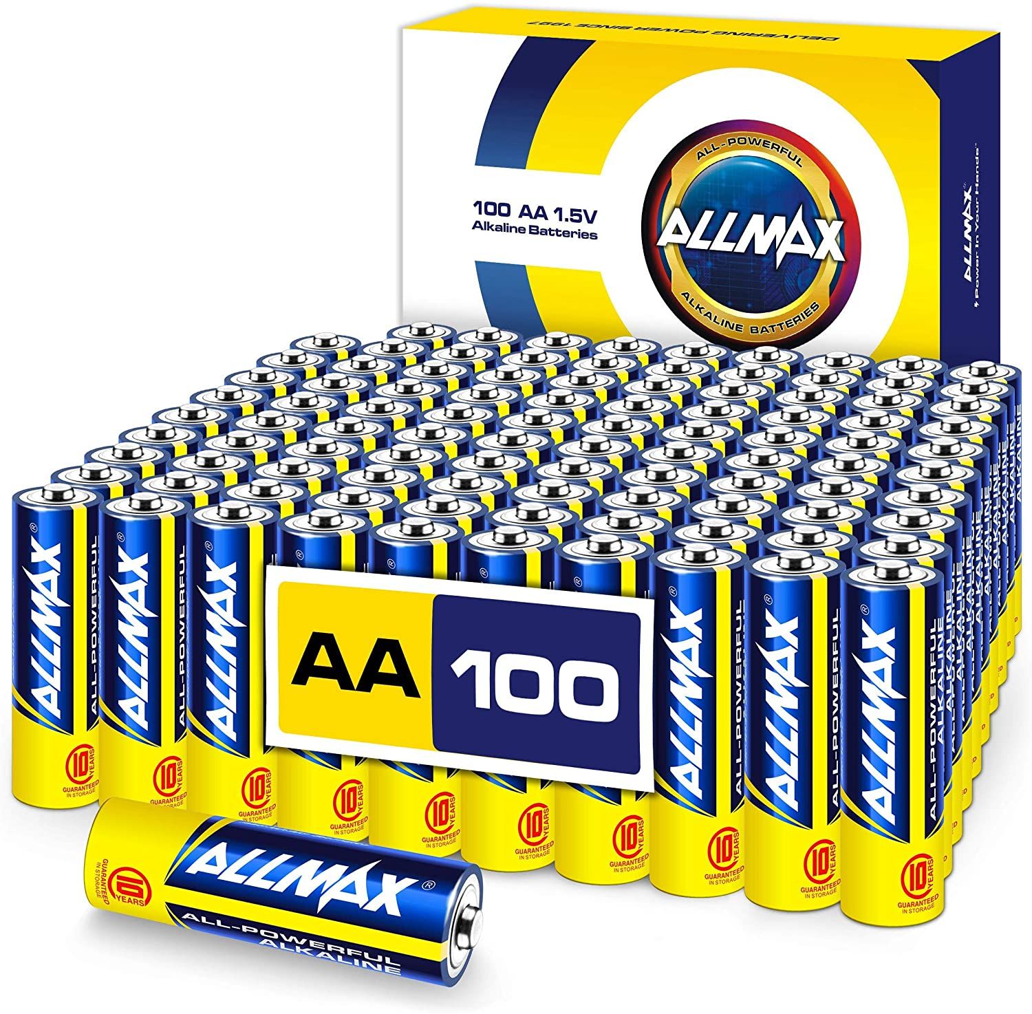 Allmax AA Maximum Power Alkaline Batteries a