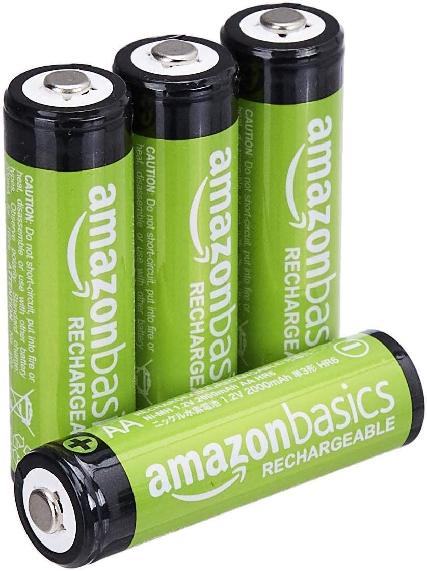 AmazonBasics AA Rechargeable Batteries a