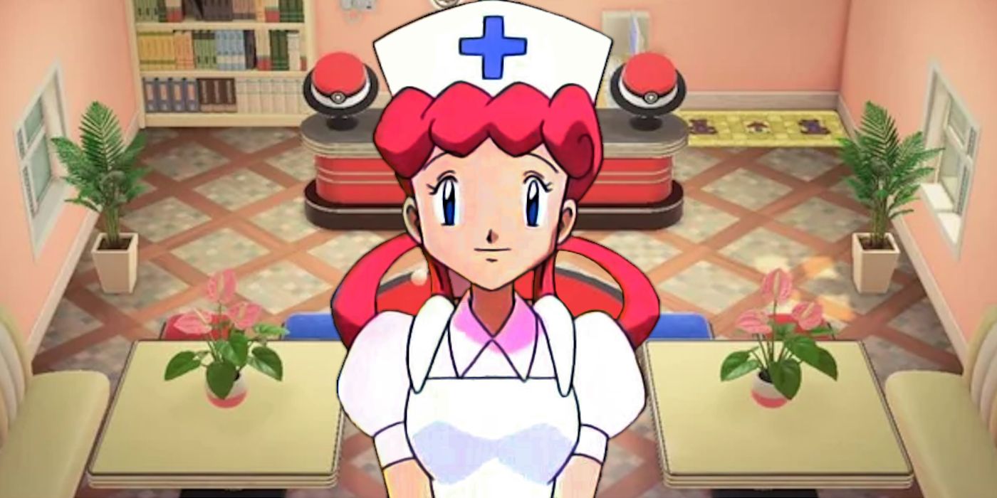 Animal Crossing Player Designs a Pokémon Center & Cosplays As Nurse Joy