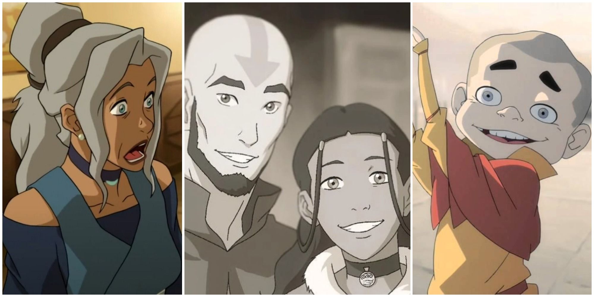 Legend Of Korra Aangs Family Tree (From Oldest To Youngest). 