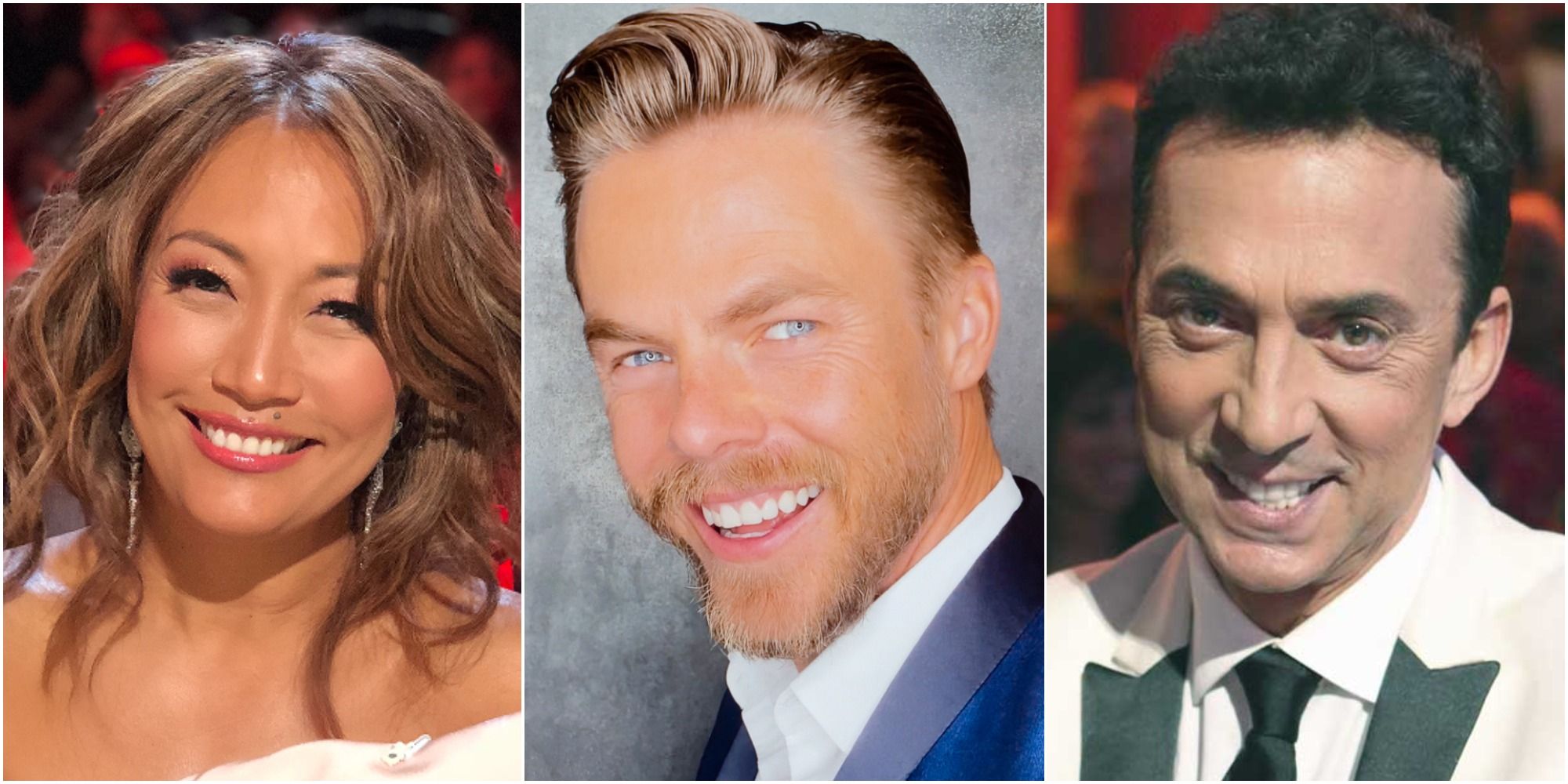 Carrie Ann Inaba Derek Hough And Bruno Tonioli As Judges On Dancing With The Stars 2020 