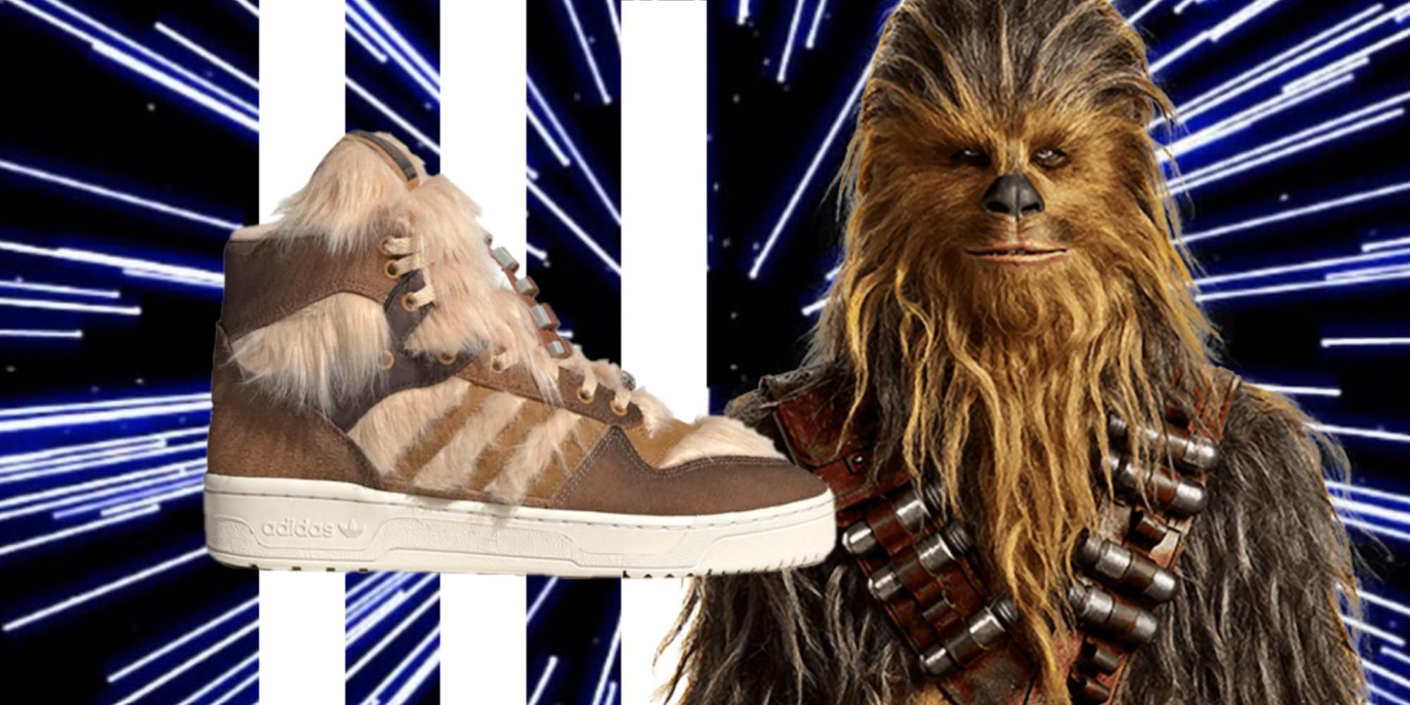 Star Wars and Adidas Release Chewbacca High Top Sneakers