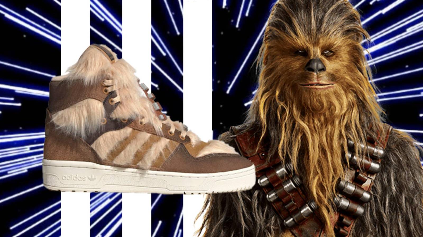 Star Wars and Adidas Release Chewbacca High Top Sneakers