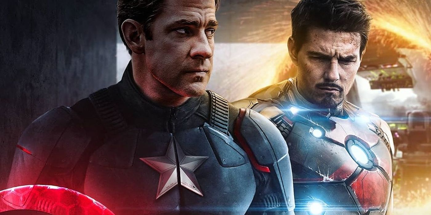 Doctor Strange 2 Art Has Cruise's Iron Man & Krasinski's Captain America