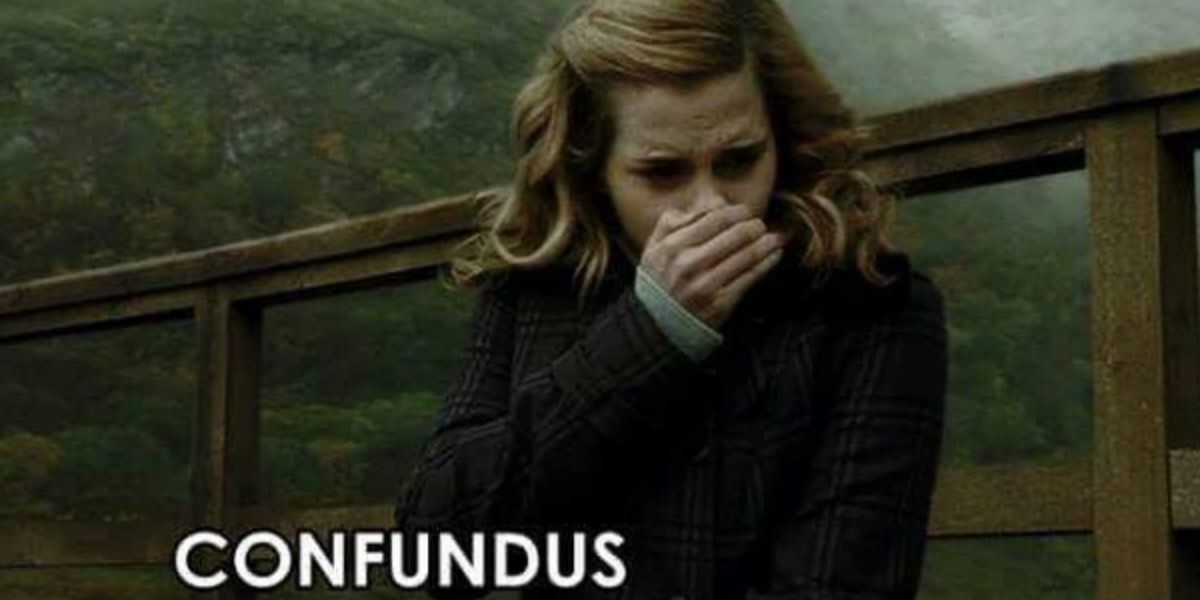 Hermione casting Confundus