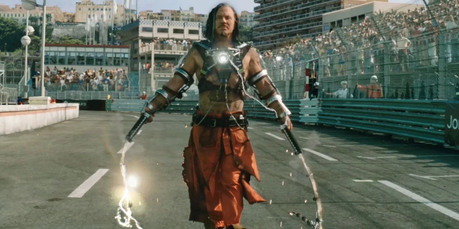 Mickey Rourke as Whiplash in Iron Man 2