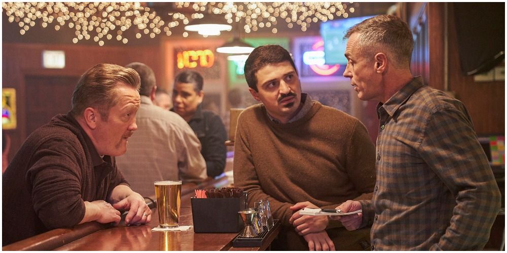 Mouch Otis and Herrmann at Molly's bar