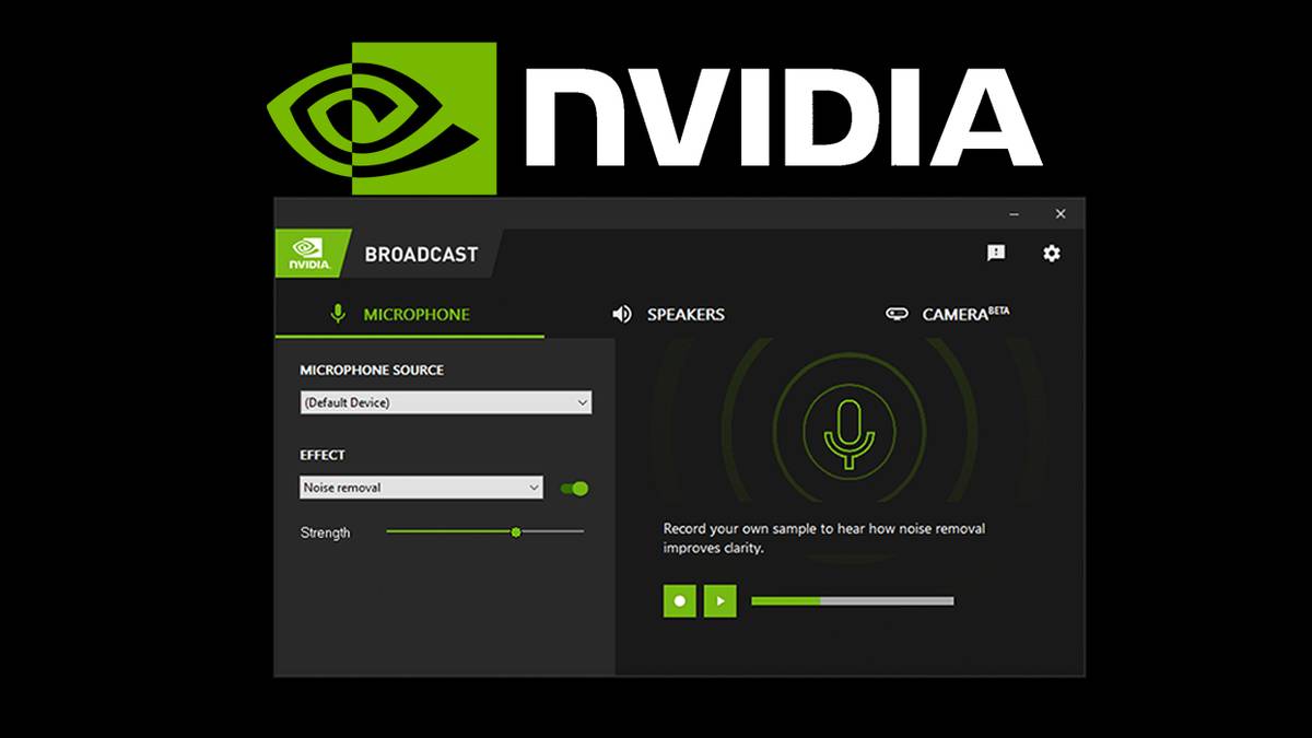 Nvidia Broadcast App Uses AI To Turn Rooms Into Home Studios