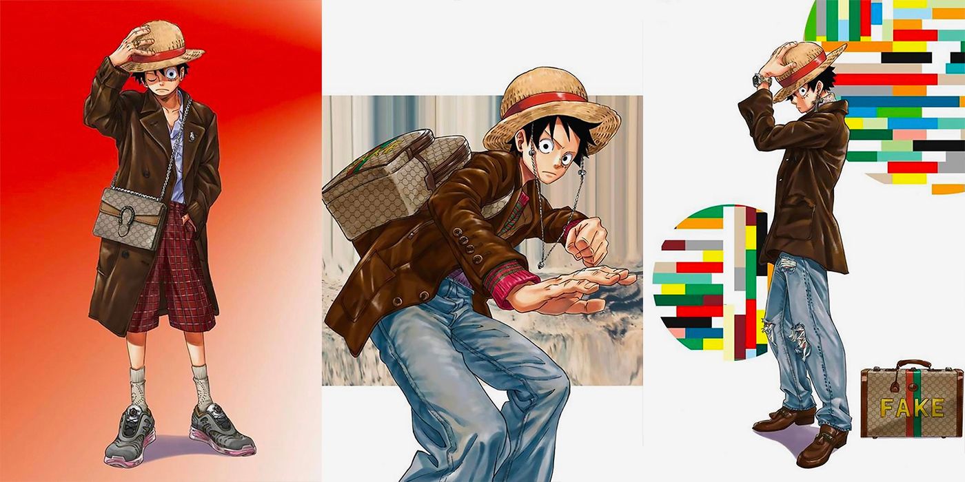 One Piece Creator Brings Gucci Fashion To Luffy & Zoro