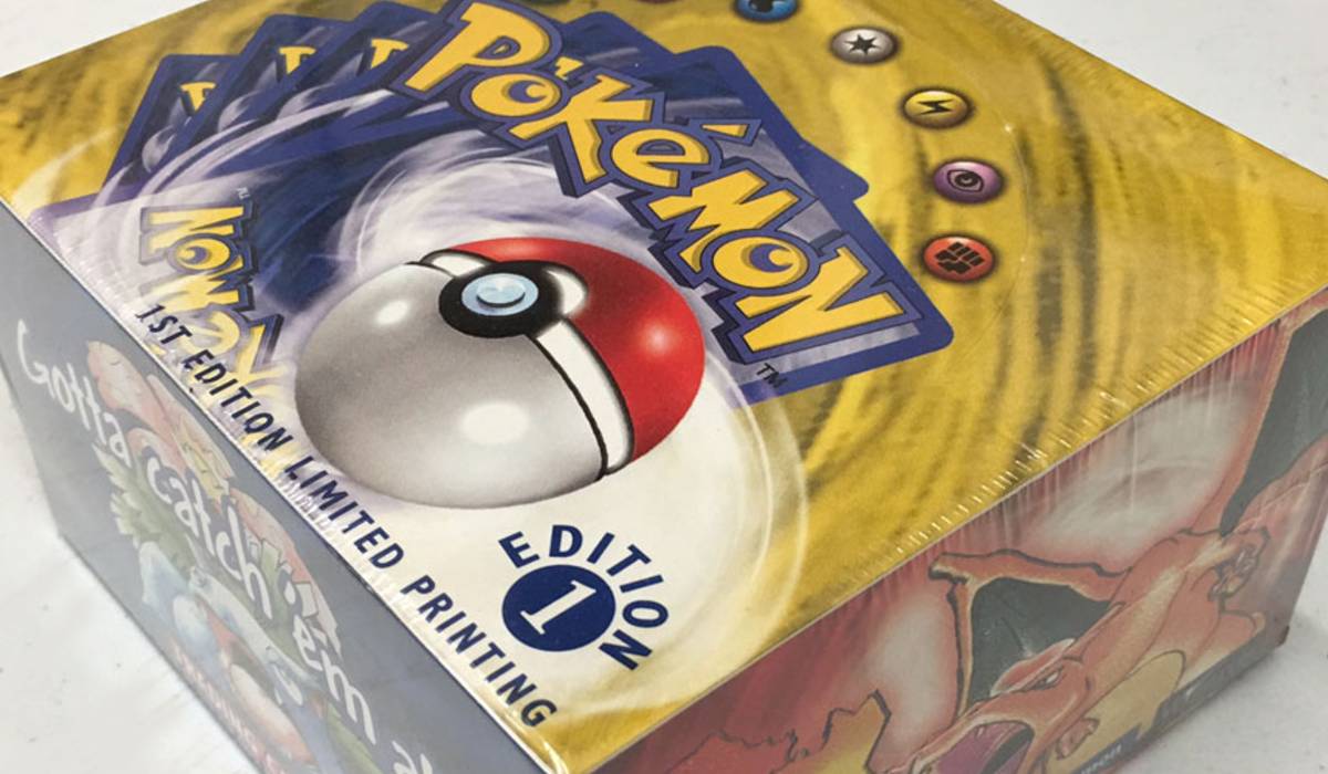 Sealed Pokemon Card First Edition Box Set Smashes Record At Auction Sealed Pokemon Card First Edition Box Set Smashes Record At Auction