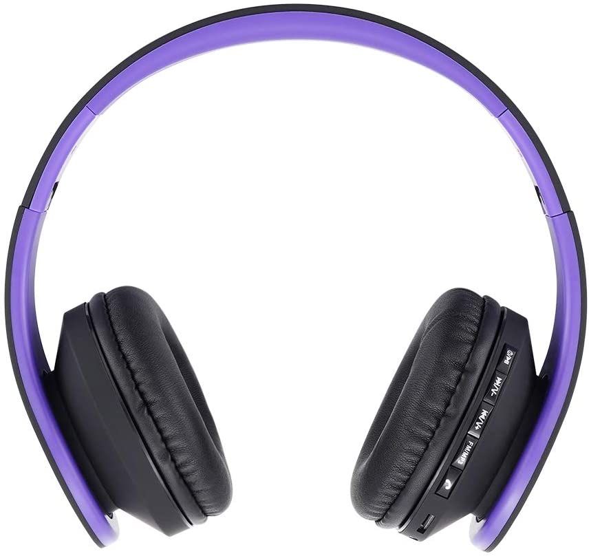 PowerLocus Wireless Bluetooth Over-Ear Stereo Foldable Headphones (1)