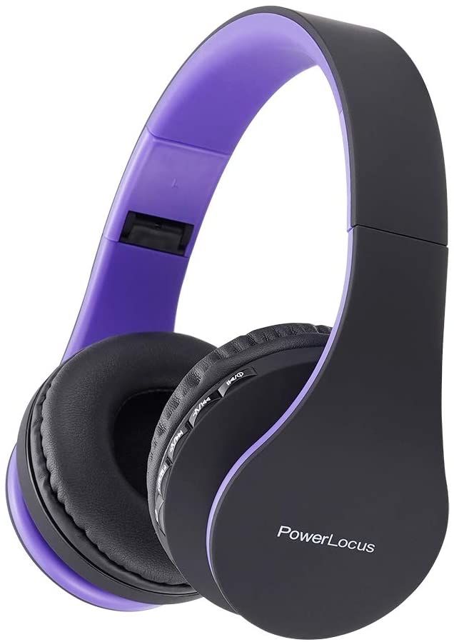 PowerLocus Wireless Bluetooth Over-Ear Stereo Foldable Headphones (2)