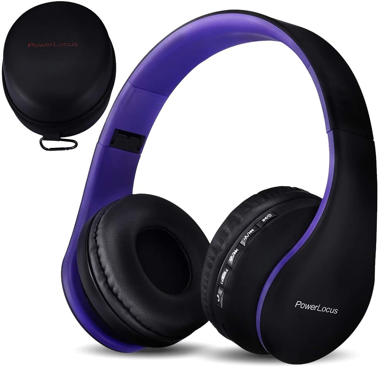 PowerLocus Wireless Bluetooth Over-Ear Stereo Foldable Headphones (3)