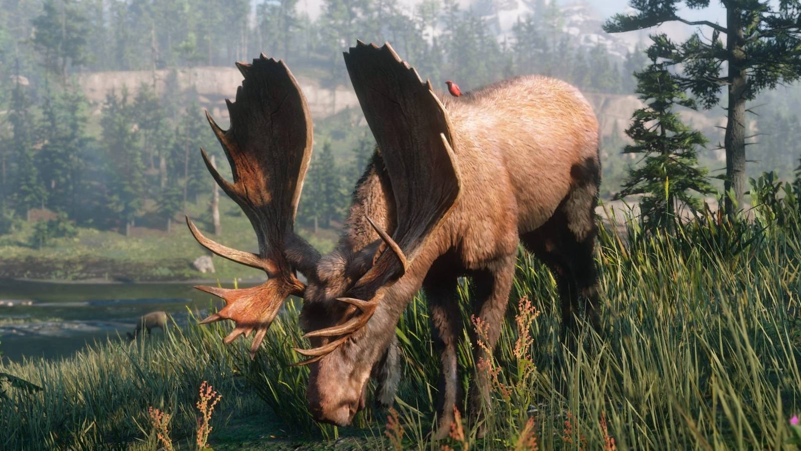 Where to Find The Legendary Snowflake Moose Location in Red Dead Online
