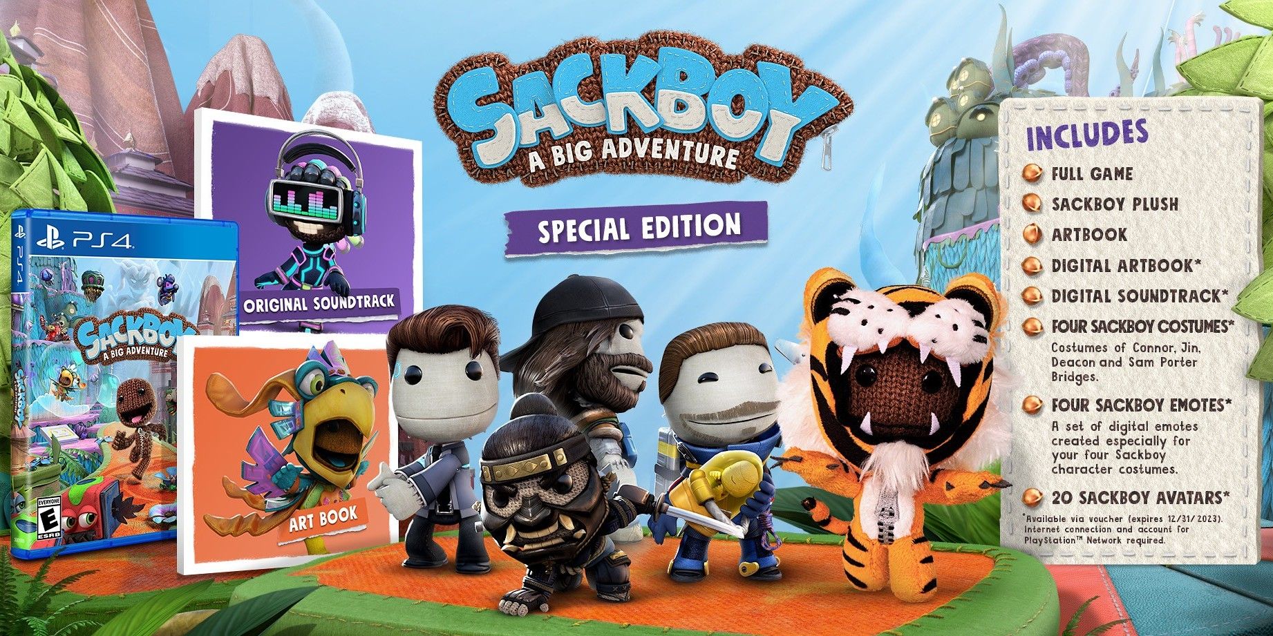 sackboy plush ps5