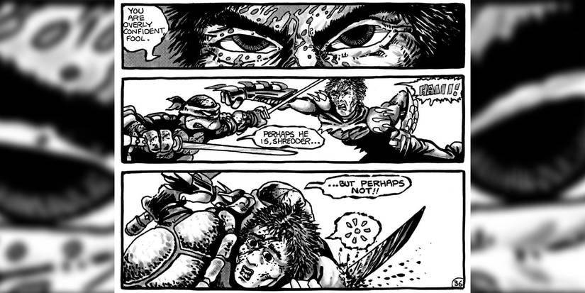 The Teenage Mutant Ninja Turtles Killed Shredder In Their Very First Issue