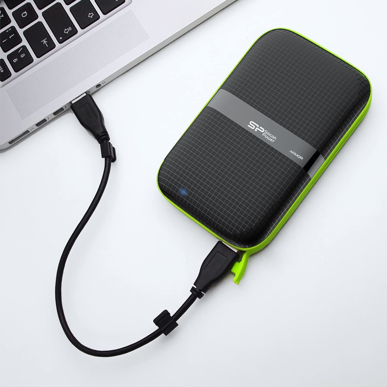 Silicon Power 2TB Rugged Portable External Hard Drive c
