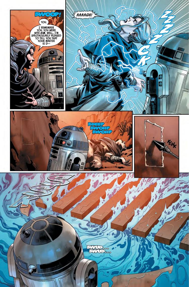 R2-D2 Resurrects Luke Skywalker Before Return of the Jedi